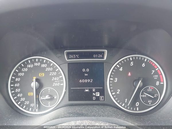 2013 MERCEDES-BENZ B 250 SPORTS TOURER