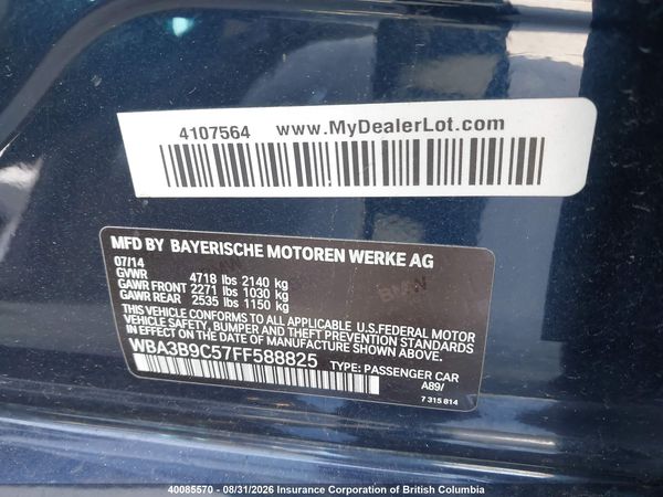 2015 BMW 3-SERIES xDrive/xDrive SA