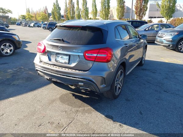 2015 MERCEDES-BENZ GLA 250 — I4