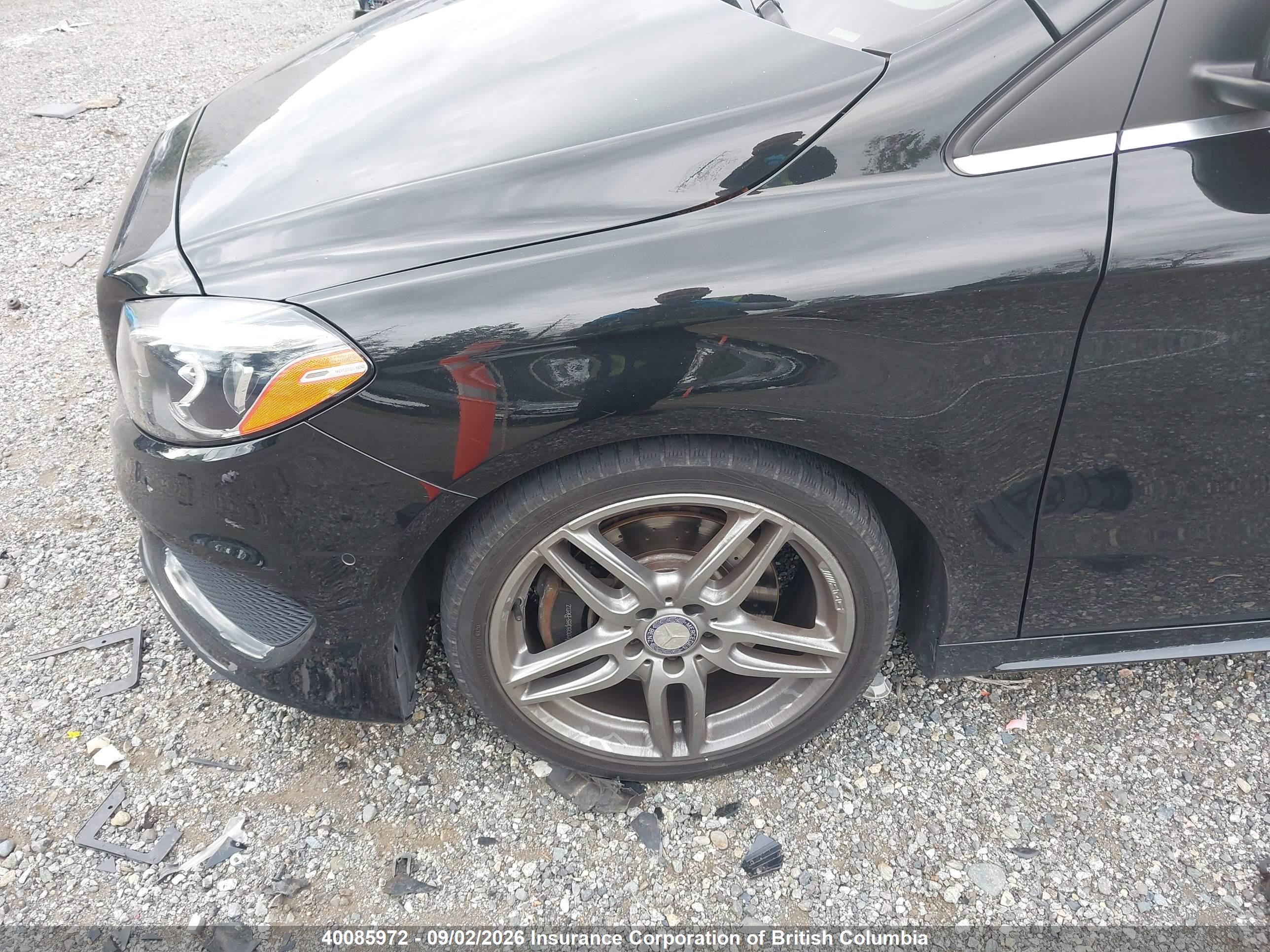 2016 MERCEDES-BENZ B 250 4MATIC — I2