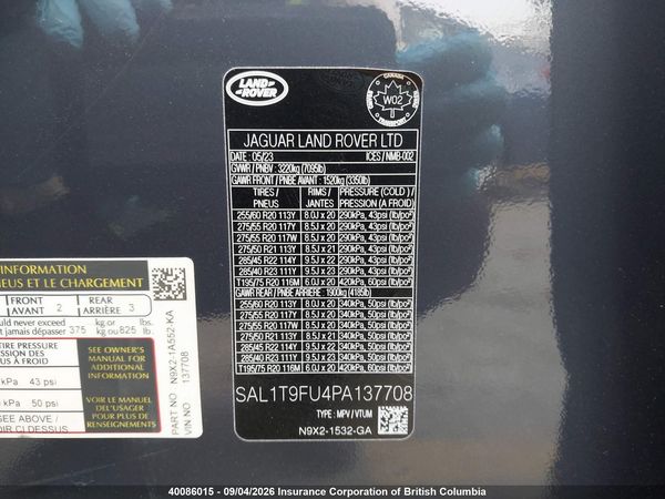 2023 LAND ROVER RANGE ROVER SPORT DYNAMIC S