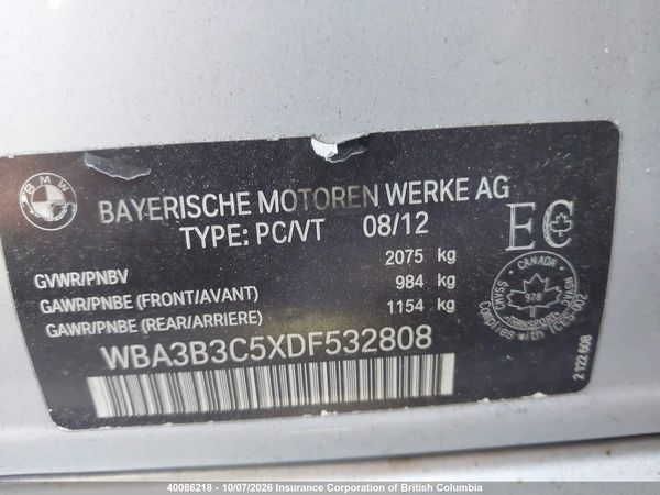 2013 BMW 328I — I9