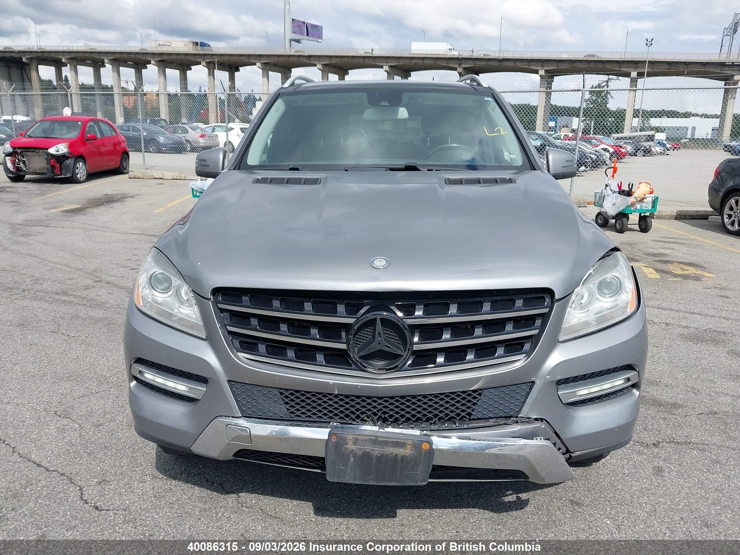2012 MERCEDES-BENZ ML 350 BLUETEC 4MATIC