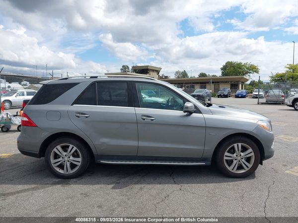 2012 MERCEDES-BENZ ML 350 BLUETEC 4MATIC