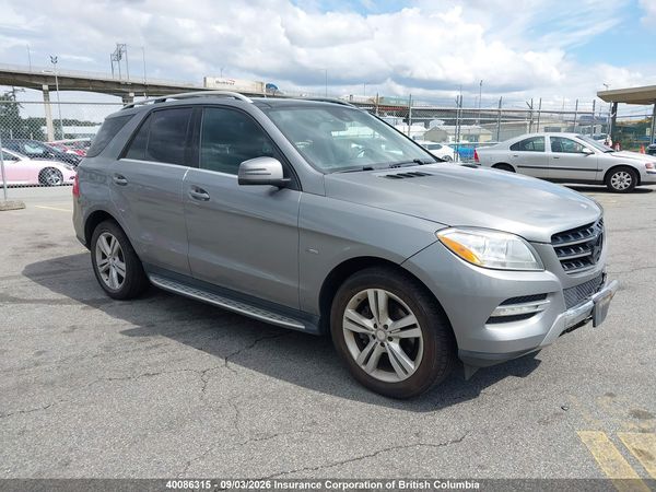 2012 MERCEDES-BENZ ML 350 BLUETEC 4MATIC