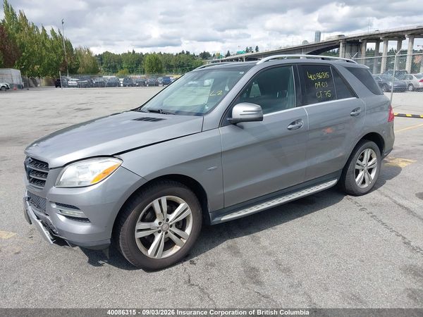 2012 MERCEDES-BENZ ML 350 BLUETEC 4MATIC
