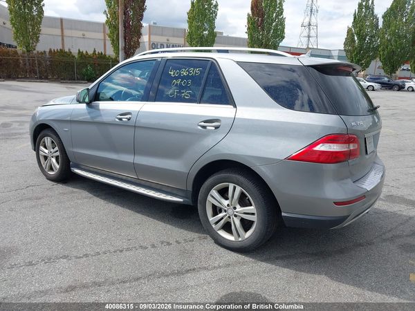 2012 MERCEDES-BENZ ML 350 BLUETEC 4MATIC