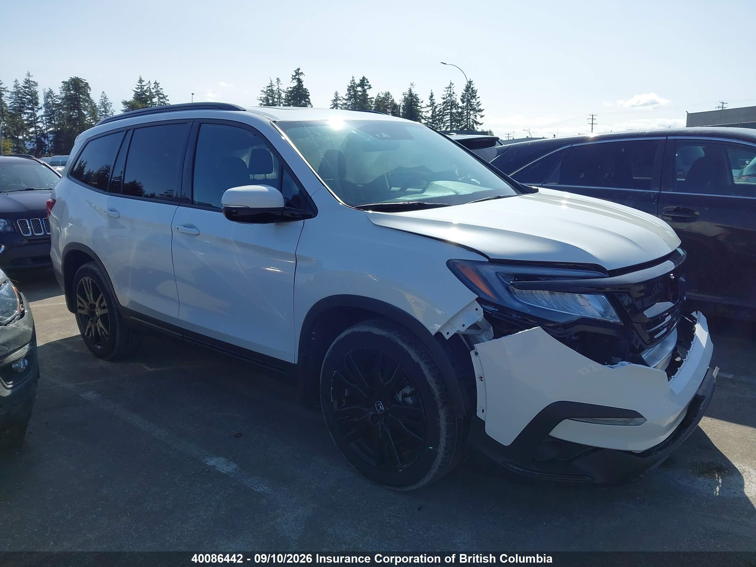 2022 HONDA PILOT ELITE