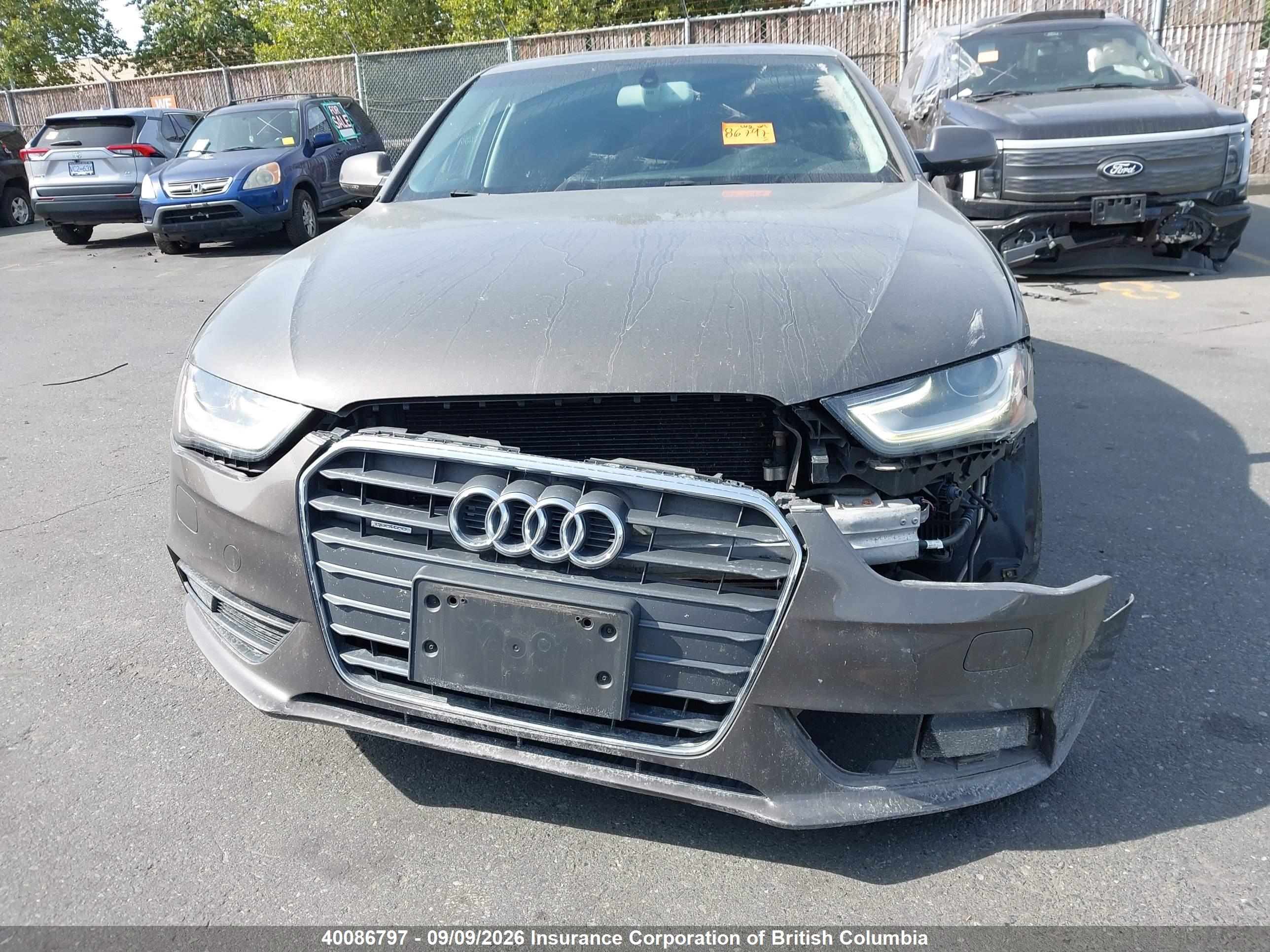 2014 AUDI A4 quattro Premium Plus