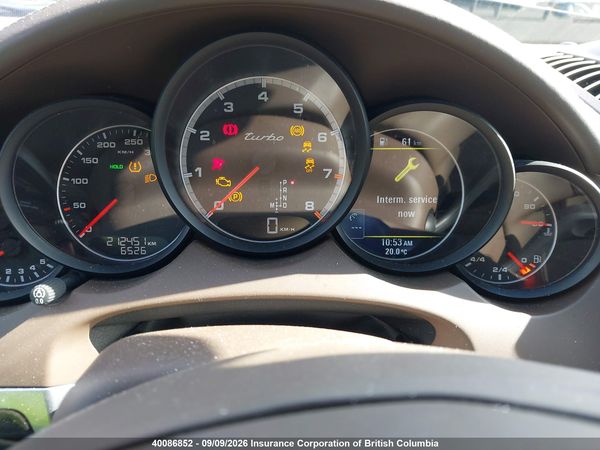 2012 PORSCHE CAYENNE TURBO