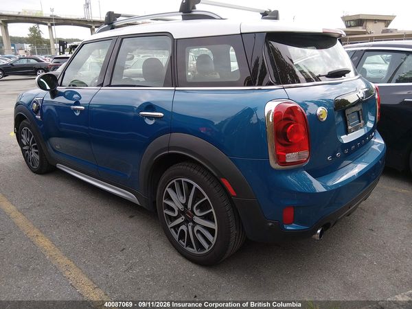 2018 MINI E COUNTRYMAN COOPER S — I3