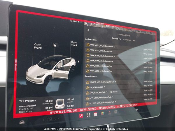 2018 TESLA MODEL 3 LONG RANGE/PERFORMANCE — I7
