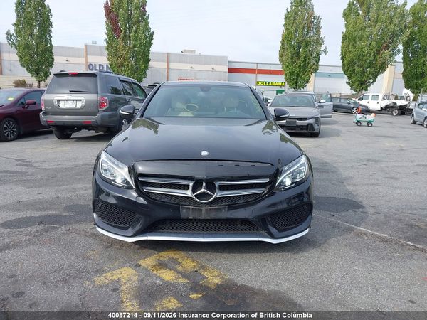 2015 MERCEDES-BENZ C 300 4MATIC