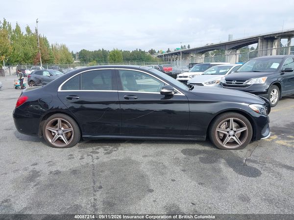 2015 MERCEDES-BENZ C 300 4MATIC