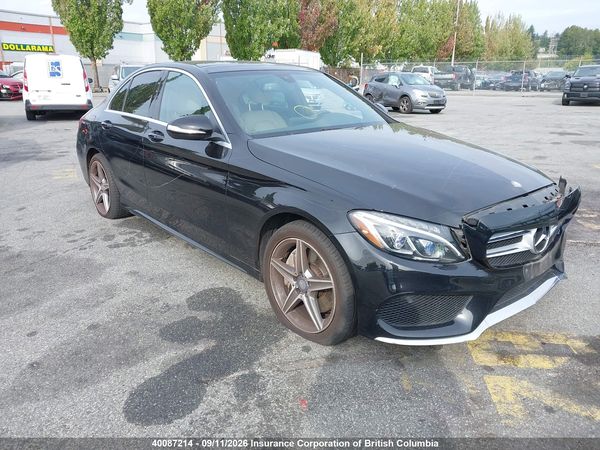 2015 MERCEDES-BENZ C 300 4MATIC