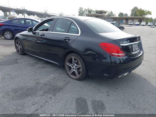 2015 MERCEDES-BENZ C 300 4MATIC
