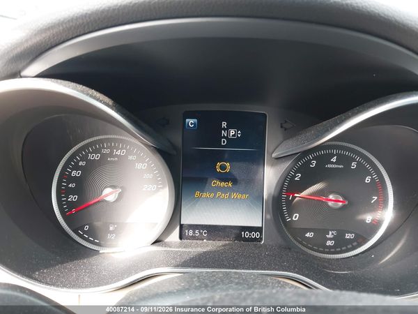 2015 MERCEDES-BENZ C 300 4MATIC