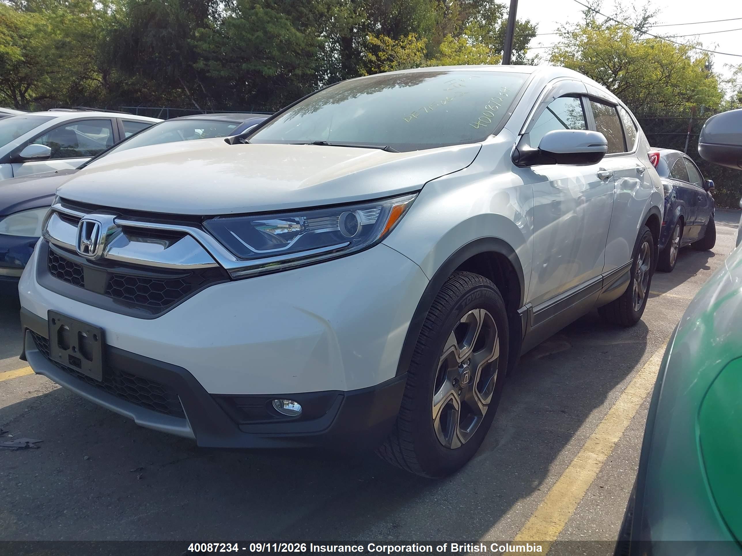 2019 HONDA CR-V EXL — I2