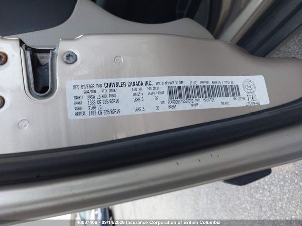 2013 DODGE GRAND CARAVAN SE