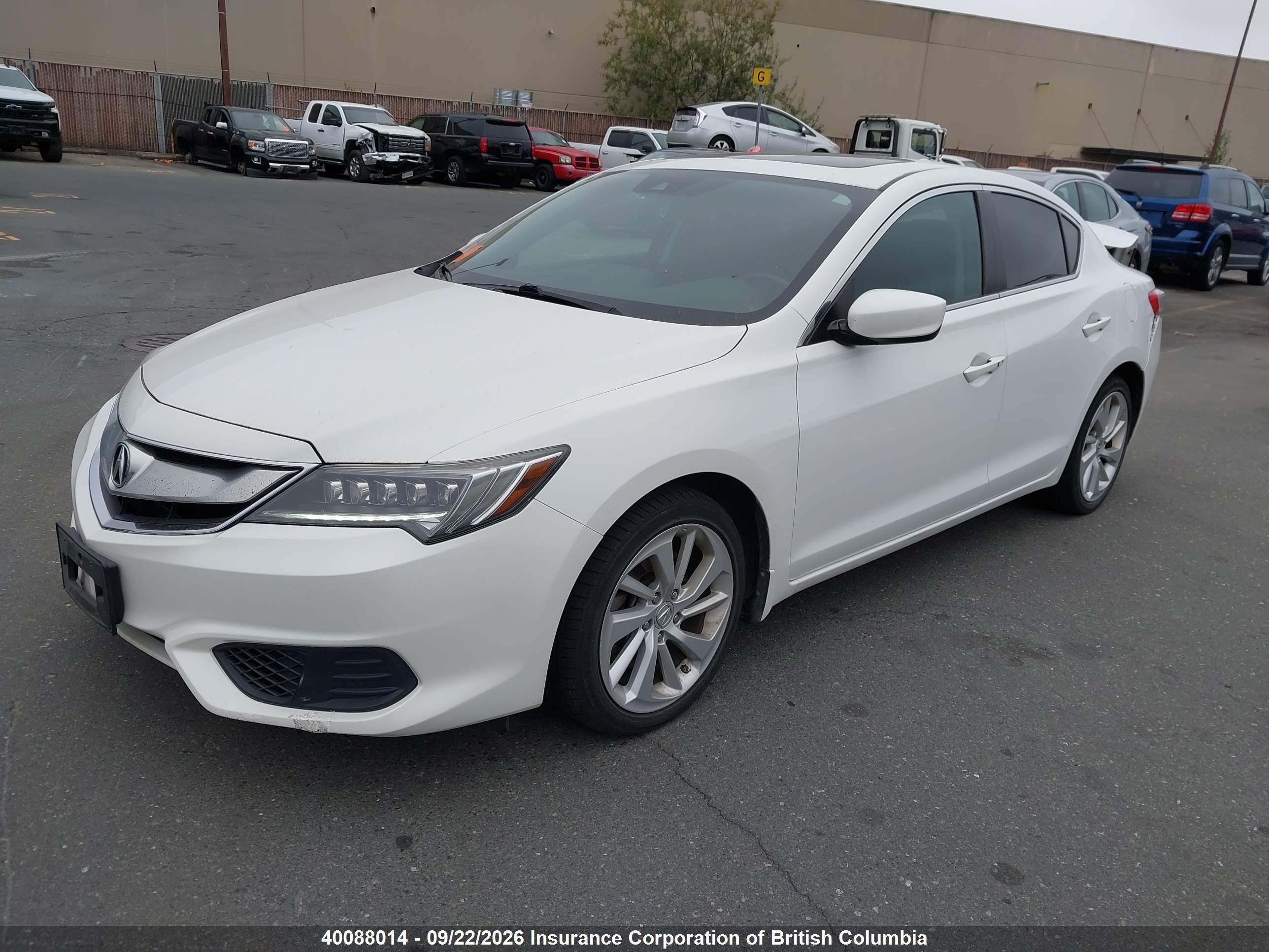 2016 ACURA ILX Premium/Tech — I2