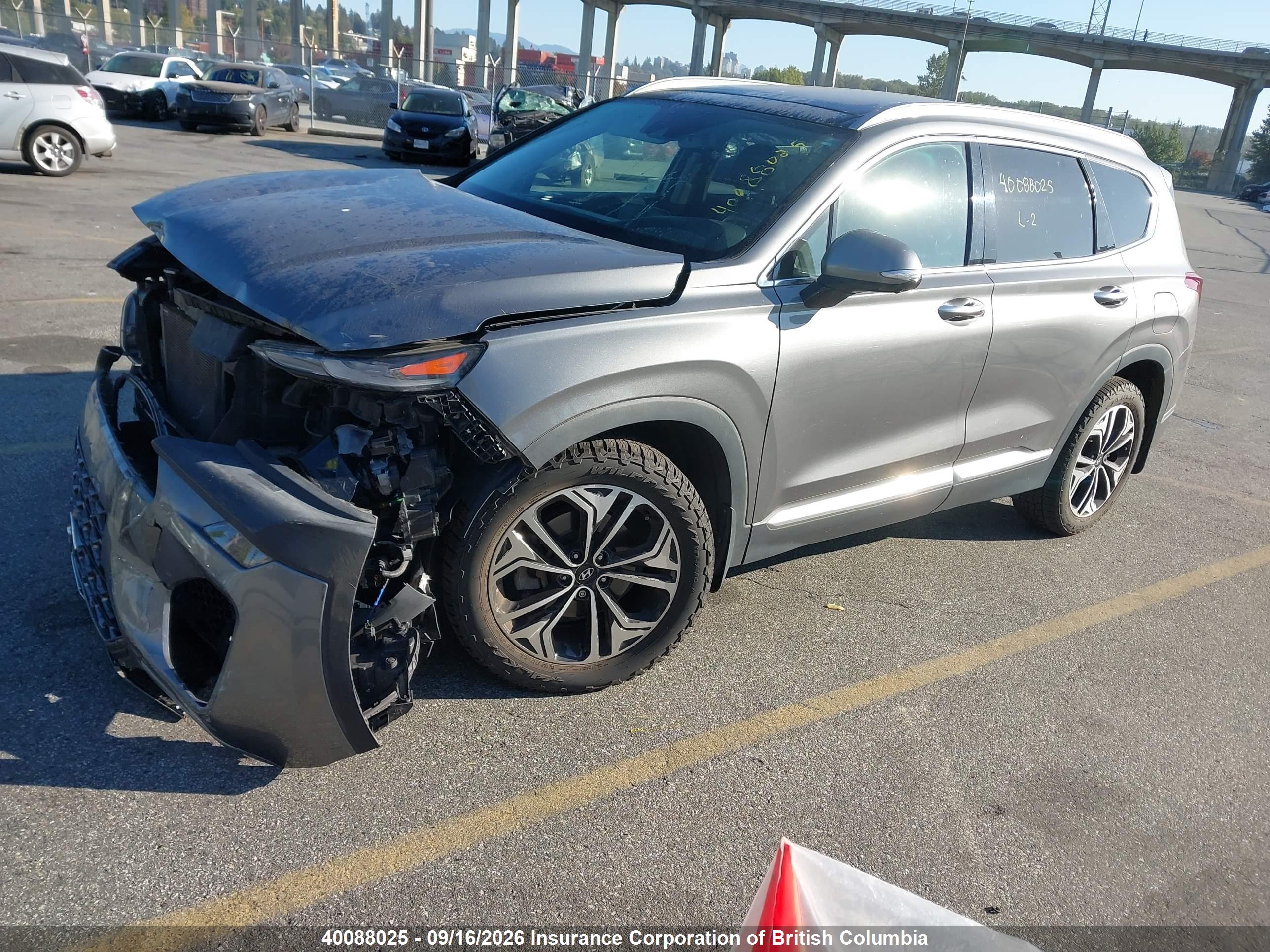 2019 HYUNDAI SANTA FE LIMITED/ULTIMATE — I2