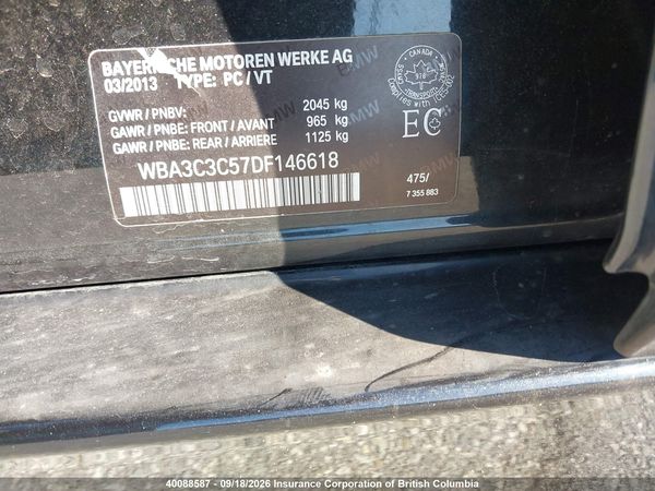 2013 BMW 320I xDrive — I9