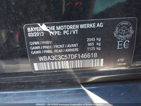 2013 BMW 320I xDrive — I20