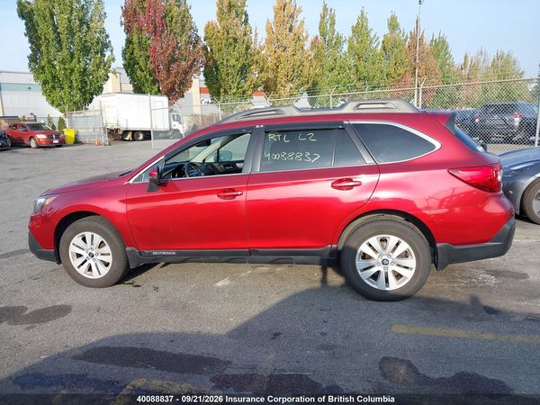 2019 SUBARU OUTBACK 2.5I PREMIUM — I15