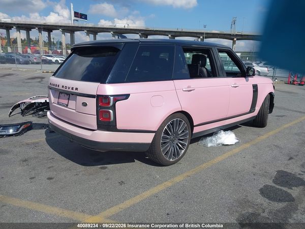 2021 LAND ROVER RANGE ROVER AUTOBIOGRAPHY — I4