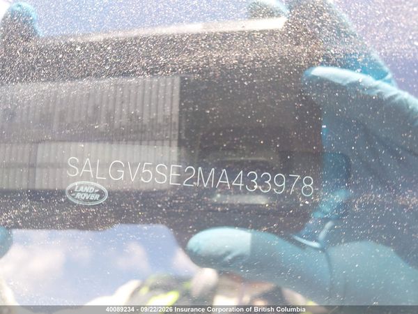 2021 LAND ROVER RANGE ROVER AUTOBIOGRAPHY — I20