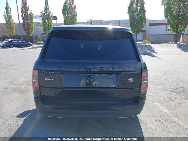 2019 LAND ROVER RANGE ROVER HSE — I17
