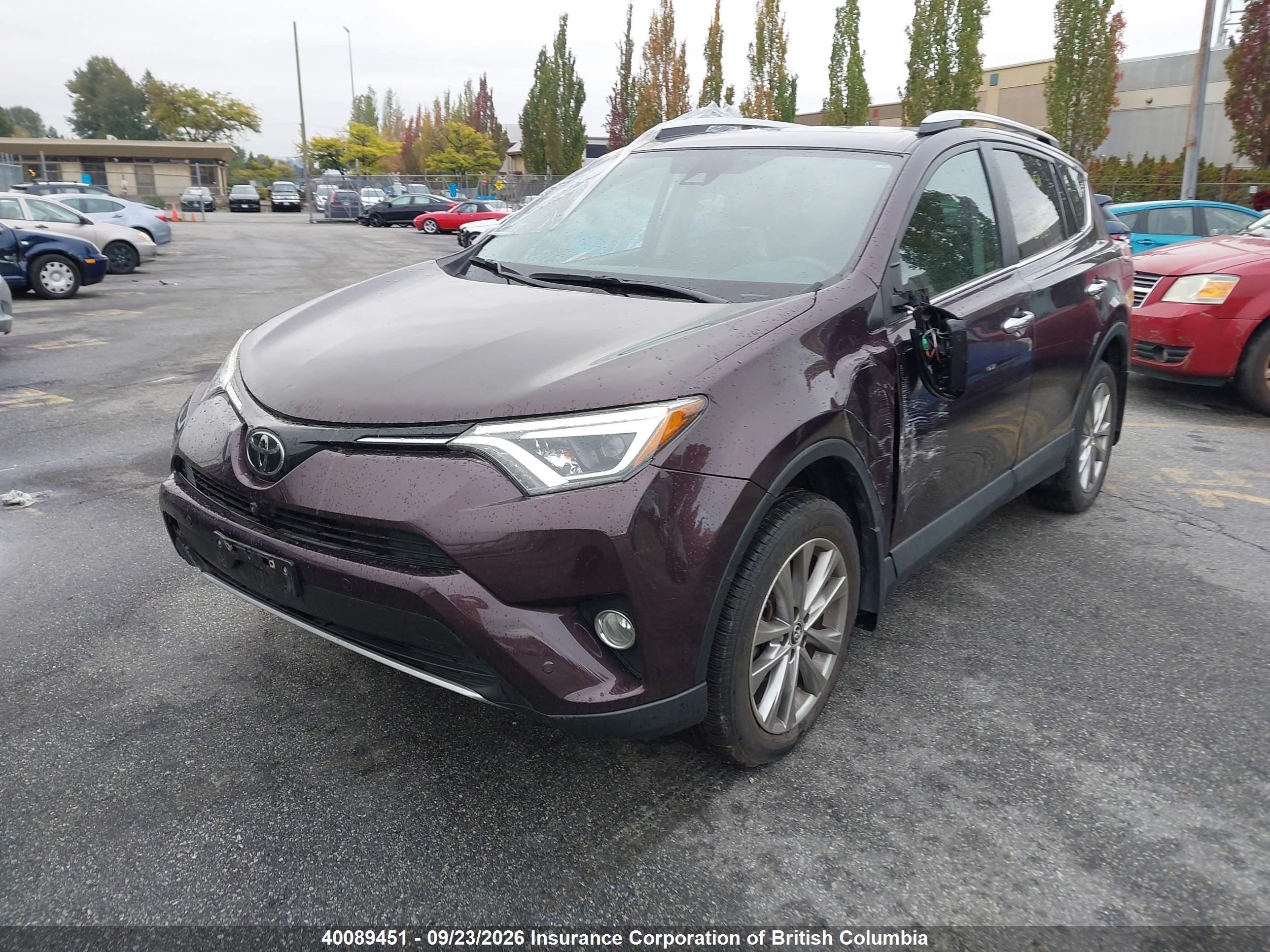 2016 TOYOTA RAV4 Limited (G Grade) — I2