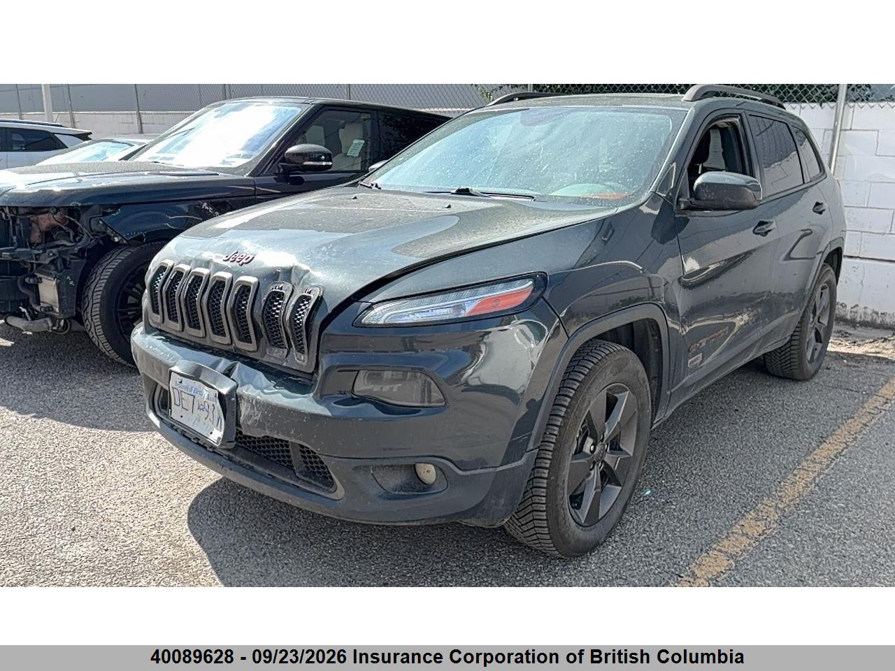 2016 JEEP CHEROKEE LATITUDE — I2