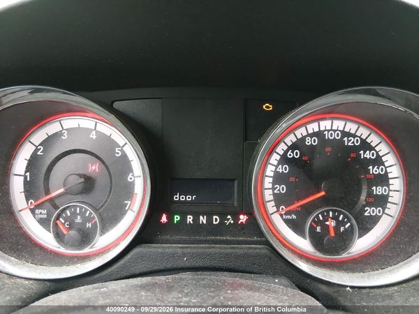 2012 DODGE GRAND CARAVAN SE — I7