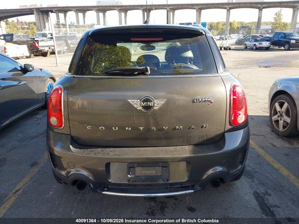 2012 MINI COOPER S COUNTRYMAN — I17