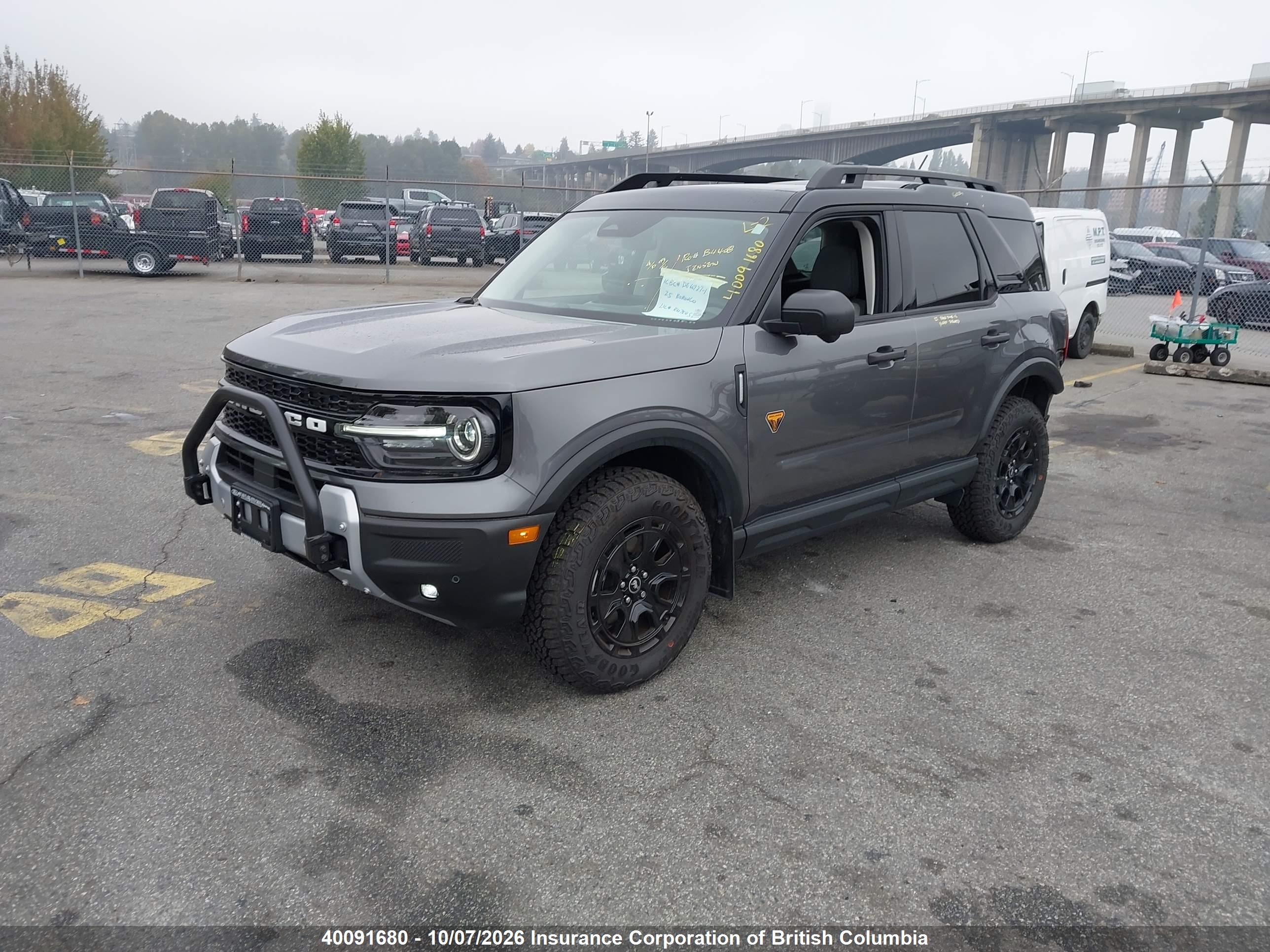 2025 FORD BRONCO SPORT BADLANDS — I2