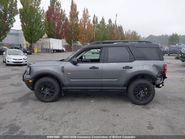 2025 FORD BRONCO SPORT BADLANDS — I15