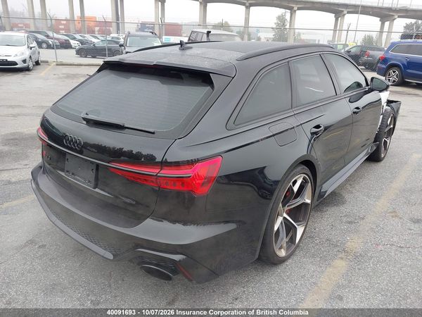 2026 AUDI RS6 Performance quattro — I4