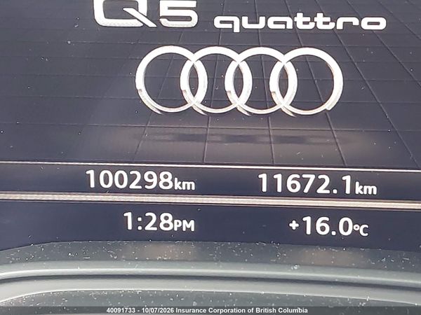2018 AUDI Q5 — I15
