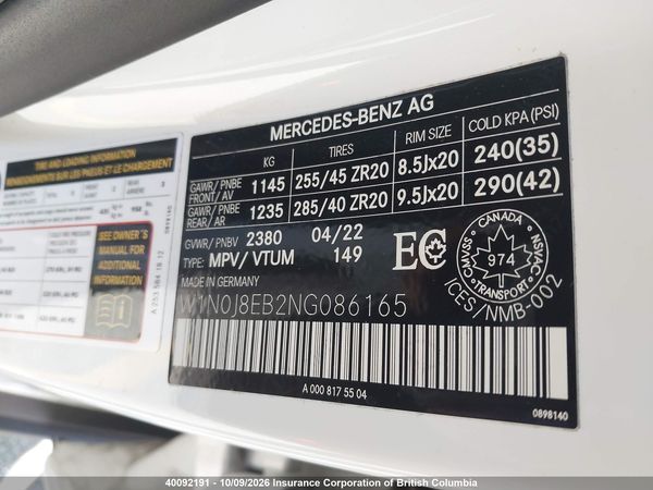 2022 MERCEDES-BENZ GLC COUPE 300 4MATIC — I9