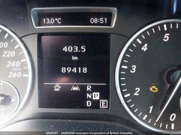2013 MERCEDES-BENZ B250 — I15