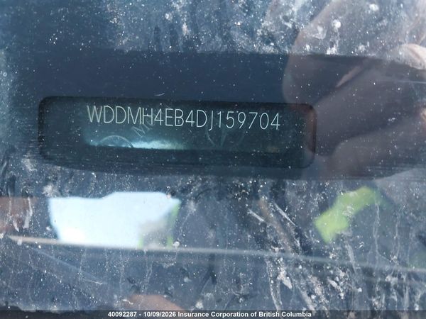 2013 MERCEDES-BENZ B250 — I18