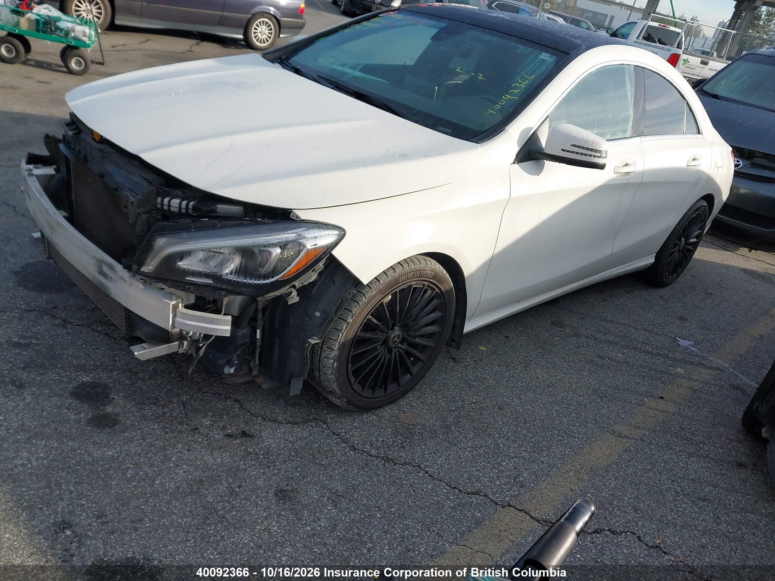 2018 MERCEDES-BENZ CLA 250 4MATIC — I2