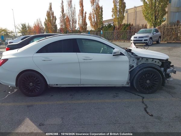 2018 MERCEDES-BENZ CLA 250 4MATIC — I13
