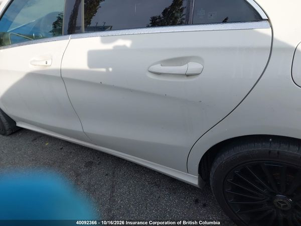 2018 MERCEDES-BENZ CLA 250 4MATIC — I14