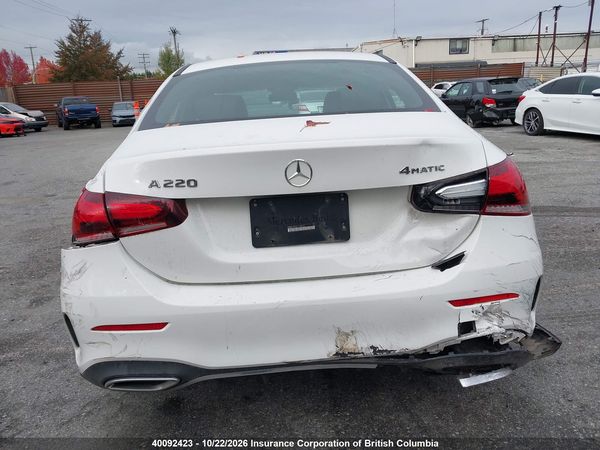 2020 MERCEDES-BENZ A 220 4MATIC — I17