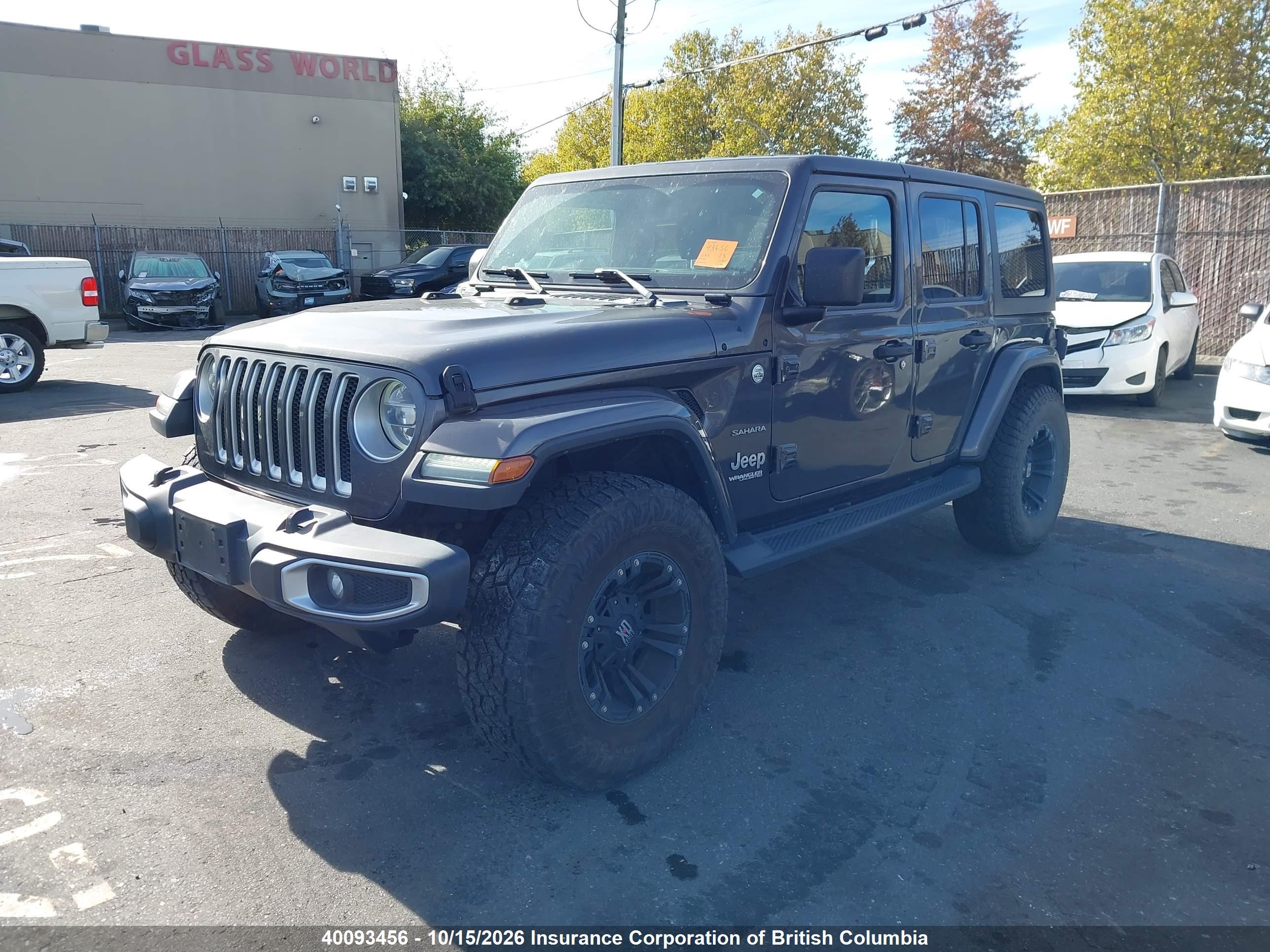2020 JEEP WRANGLER UNLIMITED SAHARA — I2