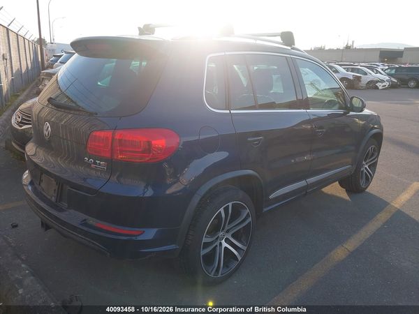 2017 VOLKSWAGEN TIGUAN HIGHLINE — I4