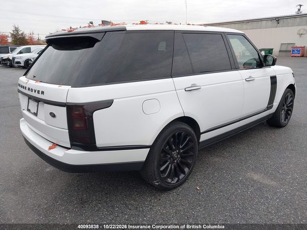 2017 LAND ROVER RANGE ROVER AUTOBIOGRAPHY — I4