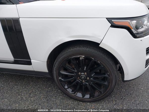 2017 LAND ROVER RANGE ROVER AUTOBIOGRAPHY — I6